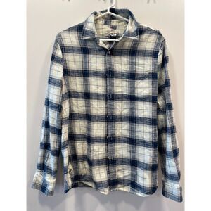 Men's AG Adriano Goldschmied Size Small Flannel Shirt Fall EUC Button Down Top